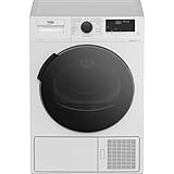 Beko DHC946GX b300 Wärmepumpentrockner, Wäschetrockner, 9 kg, Frontlader, AquaWave Schontrommel, Hygiene Trocknen & Hygiene Auffrischen, 15 Programme, Weiß